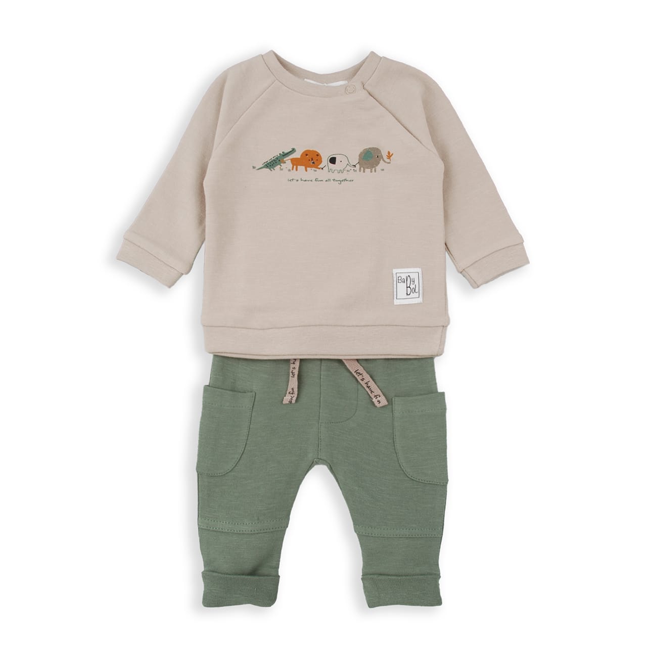 Conjunto 2 piezas Safari - Babybol