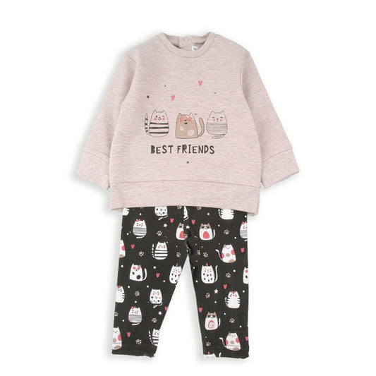 Conjunto 2 piezas Gatitos Best Friends - Babybol