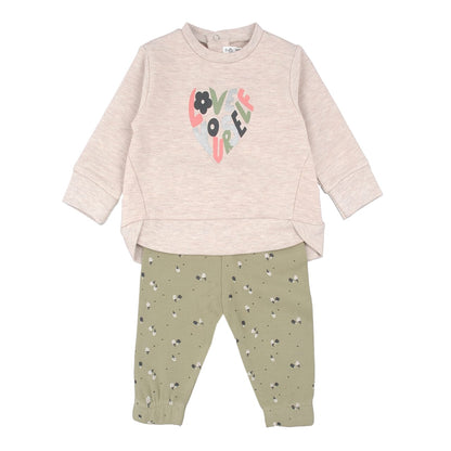 Conjunto Flores 2 piezas - Babybol