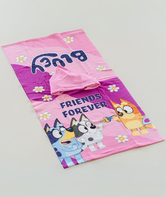 Poncho Bluey – Modelo Friends Forever