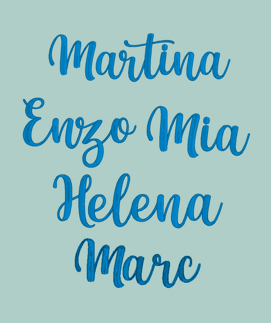 Tipografía del bordado