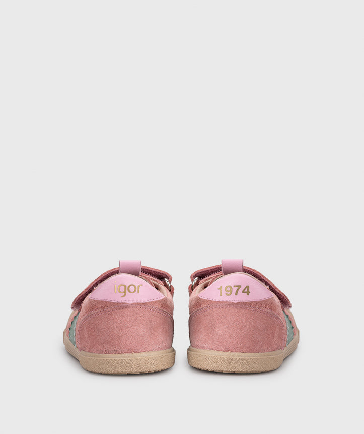 Deportivos serraje Berlin - Igor - Rosa